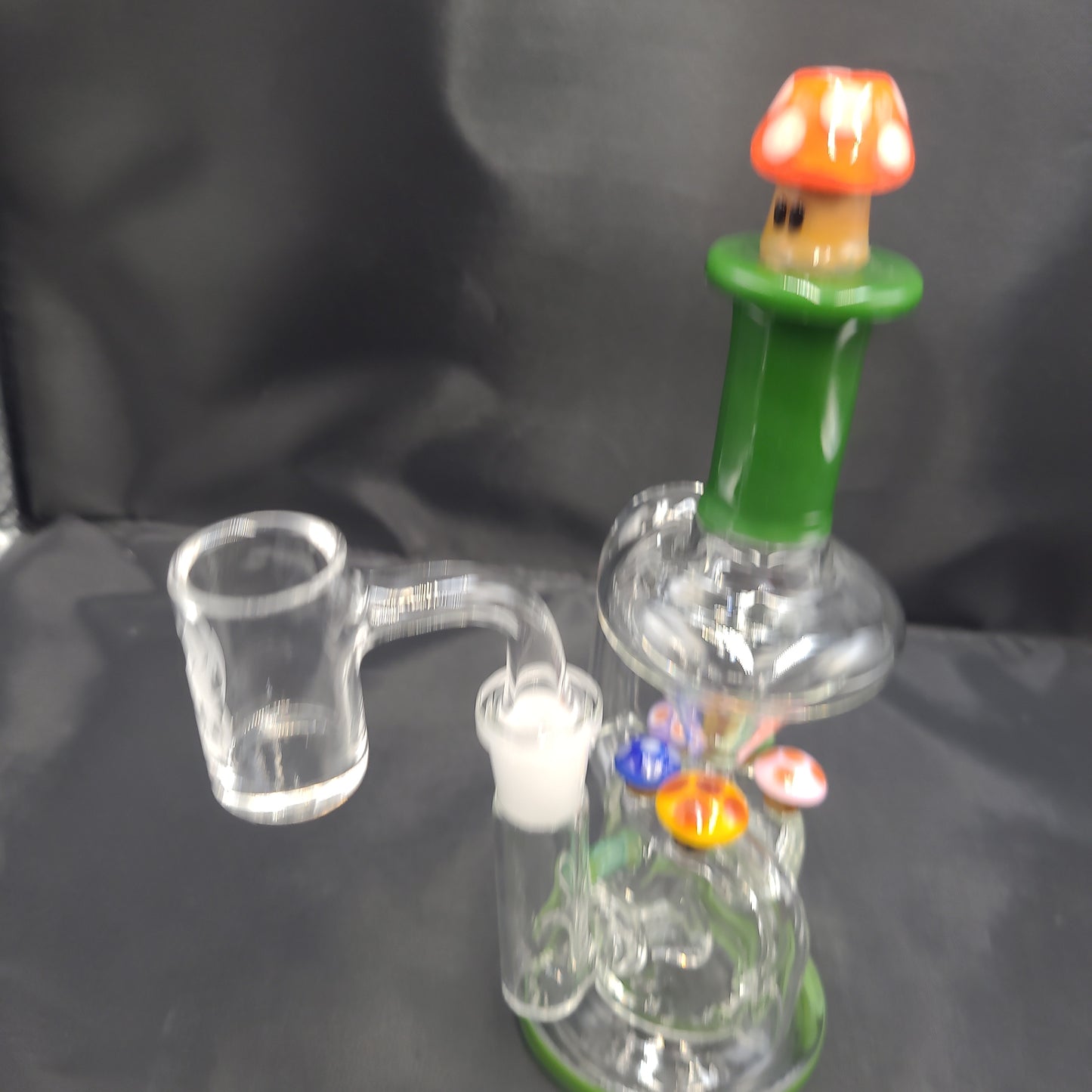 8.5" Empire Glassworks Mushrooms