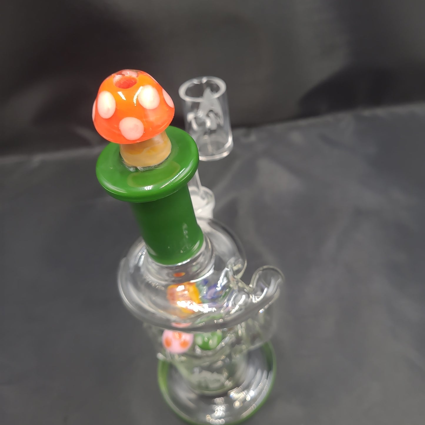 8.5" Empire Glassworks Mushrooms