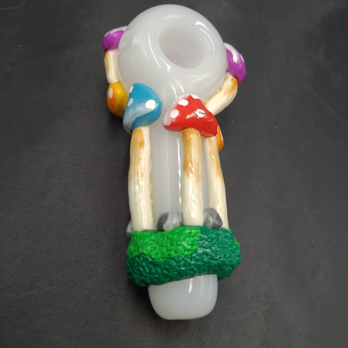 5" Pulsar shroom Forest Spoon Pipe