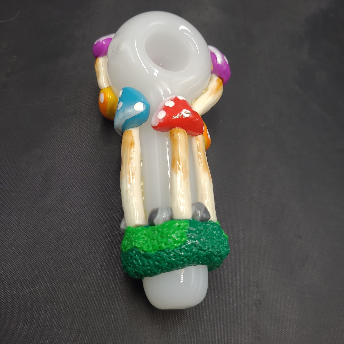 5" Pulsar shroom Forest Spoon Pipe