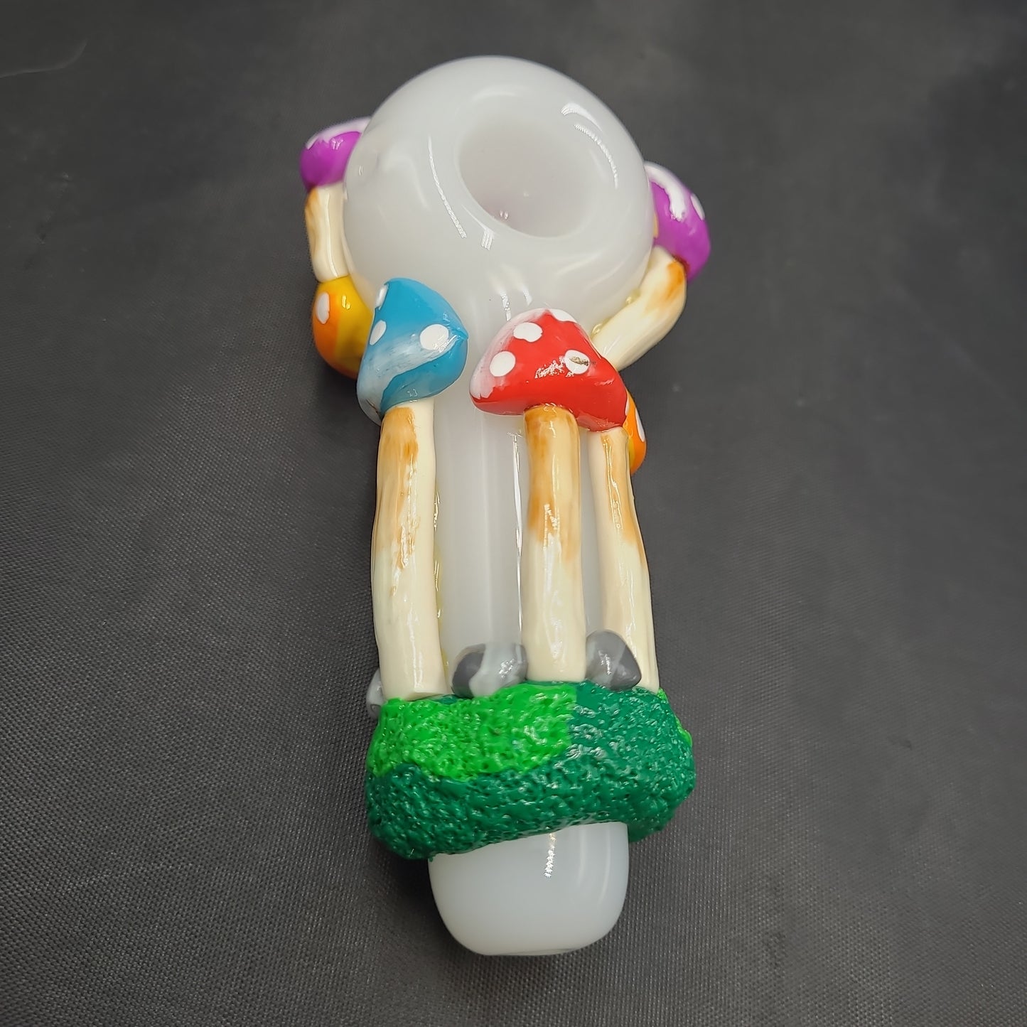 5" Pulsar shroom Forest Spoon Pipe