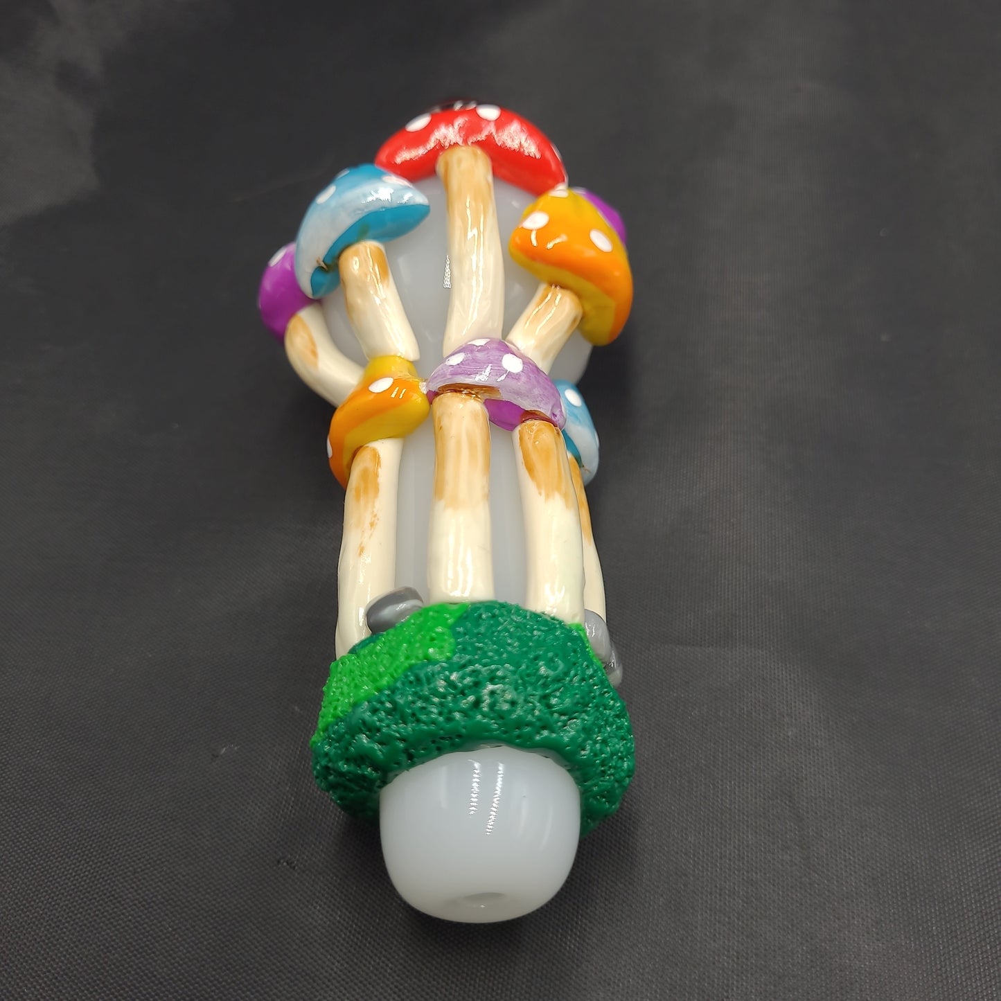 5" Pulsar shroom Forest Spoon Pipe