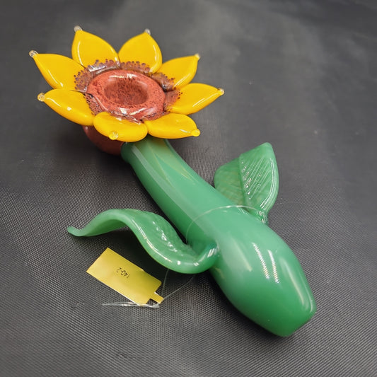 5.5 " Empire Glassworks Sunflower Handpipe