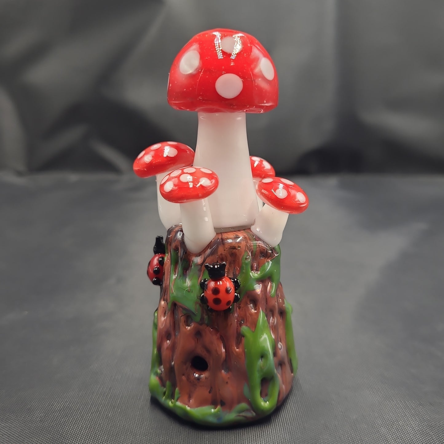 3.75" Empire Glassworks Mushrooms Hand Pipe