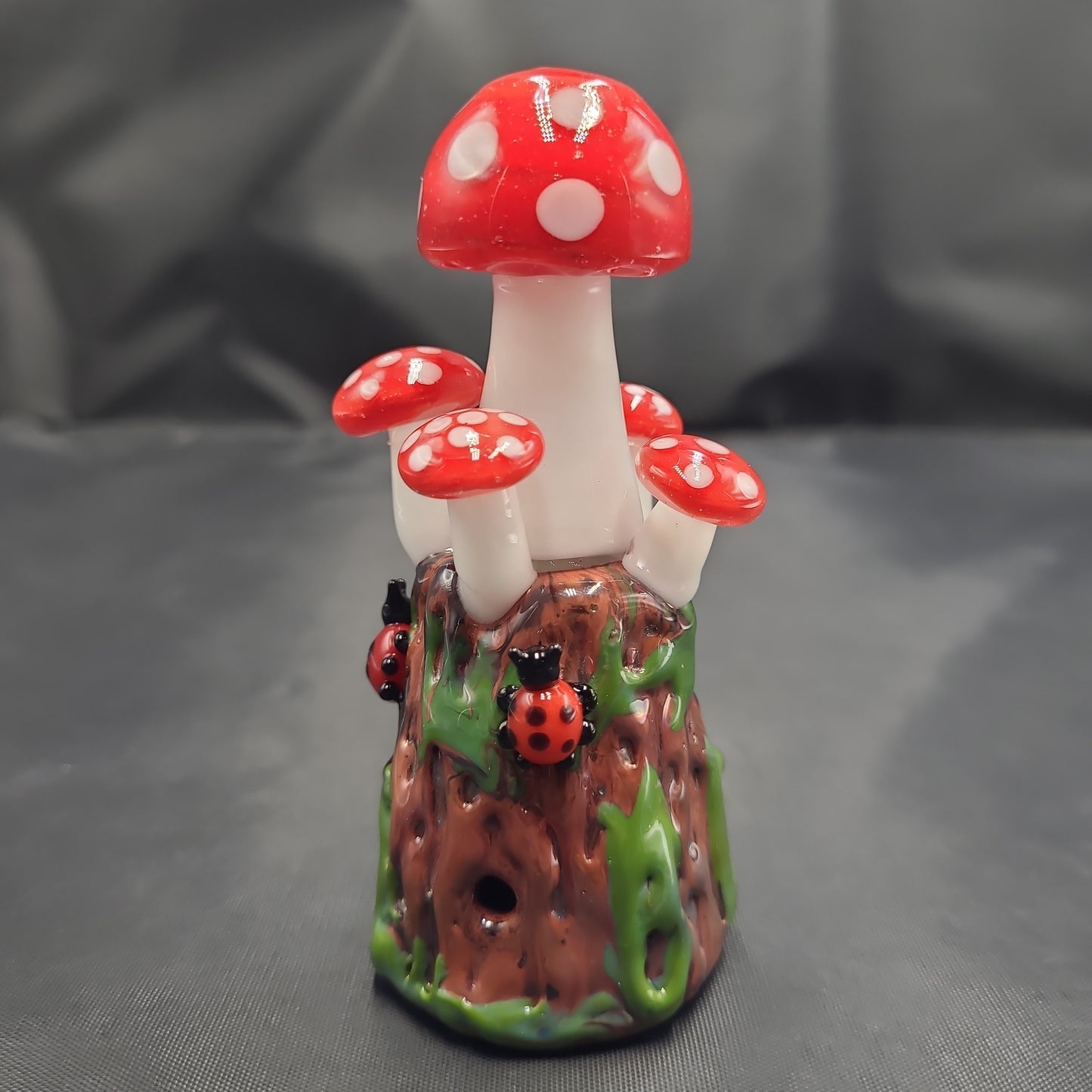 3.75" Empire Glassworks Mushrooms Hand Pipe