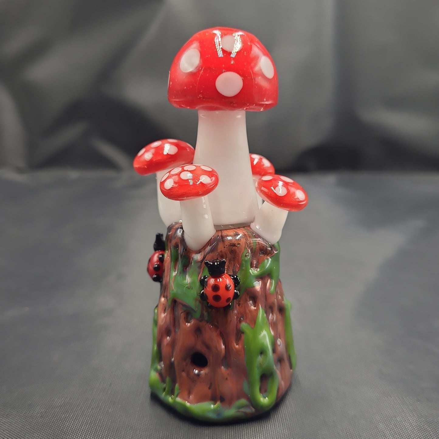 3.75" Empire Glassworks Mushrooms Hand Pipe