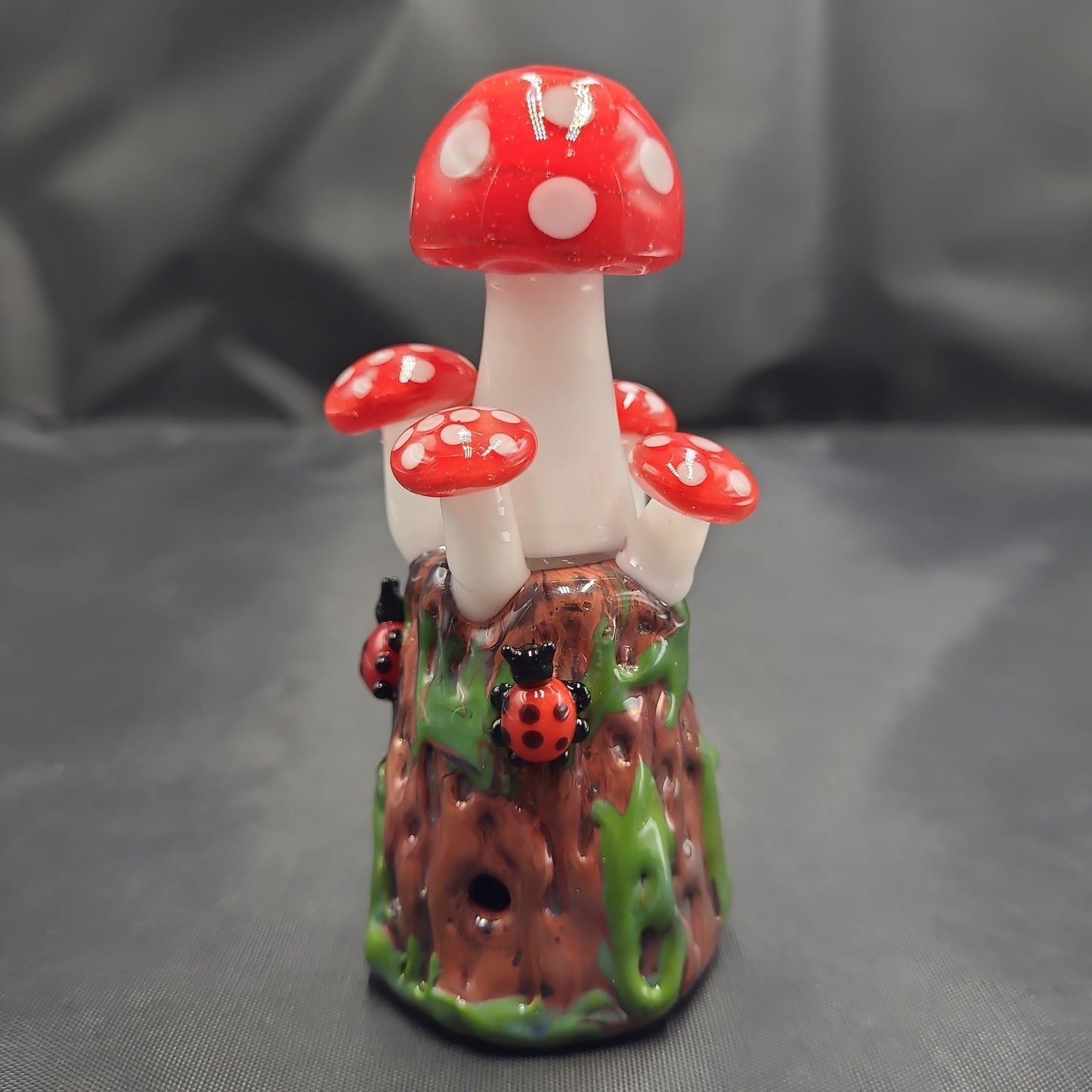 3.75" Empire Glassworks Mushrooms Hand Pipe