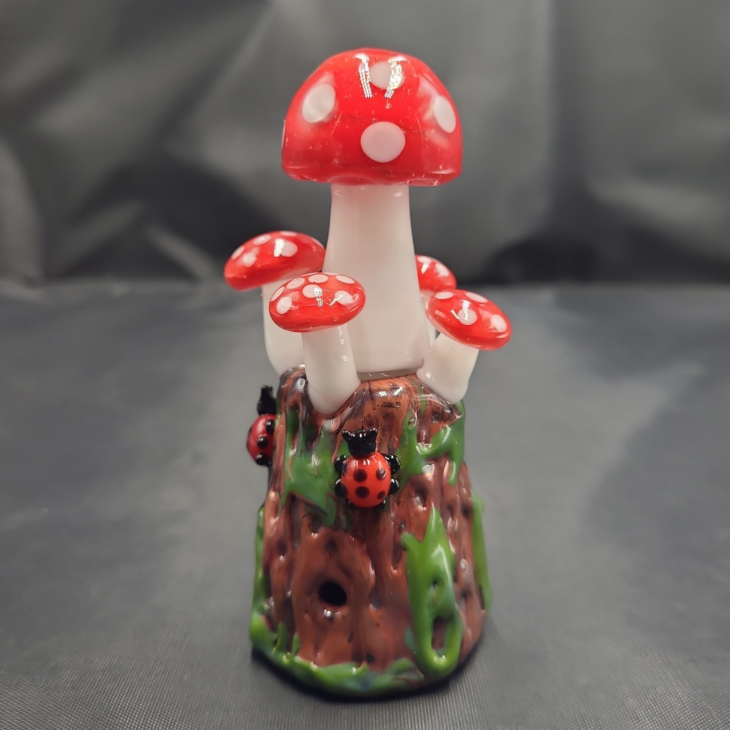 3.75" Empire Glassworks Mushrooms Hand Pipe