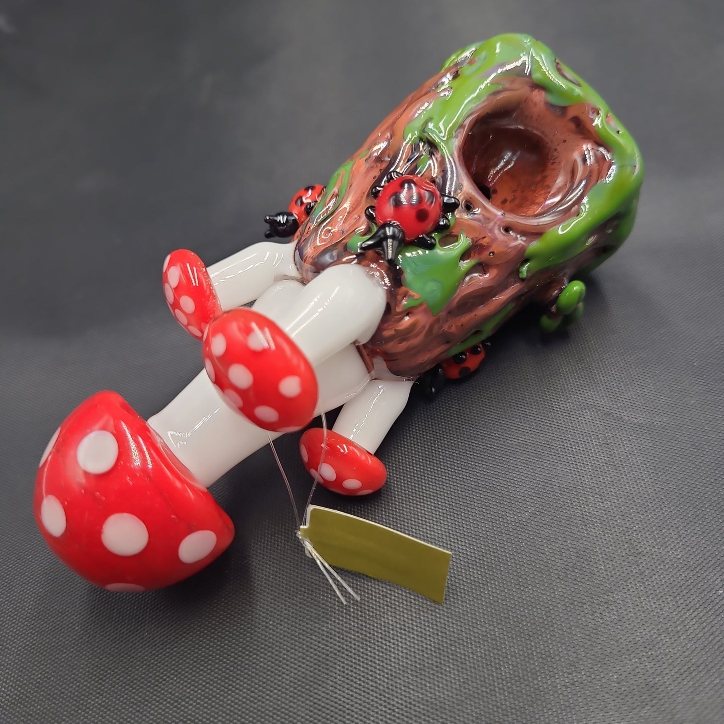 3.75" Empire Glassworks Mushrooms Hand Pipe