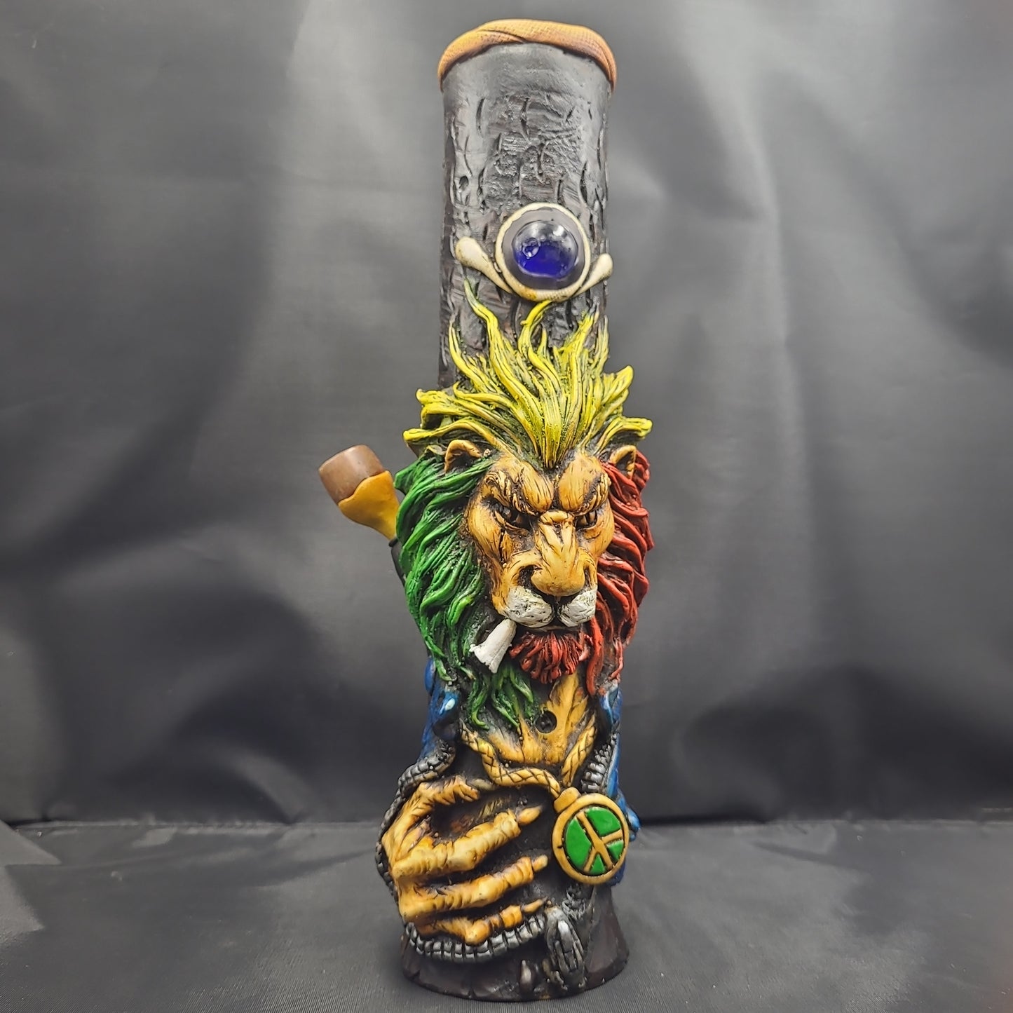 12" Wood Resin Character Bong