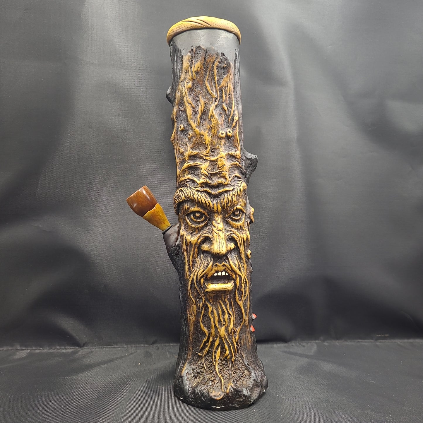 12" Wood Resin Character Bong