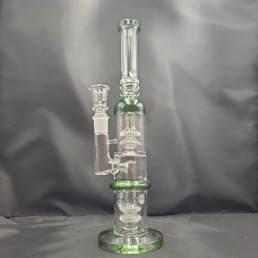 14" Double Slitted Ring Diffuser Perc Straight tube