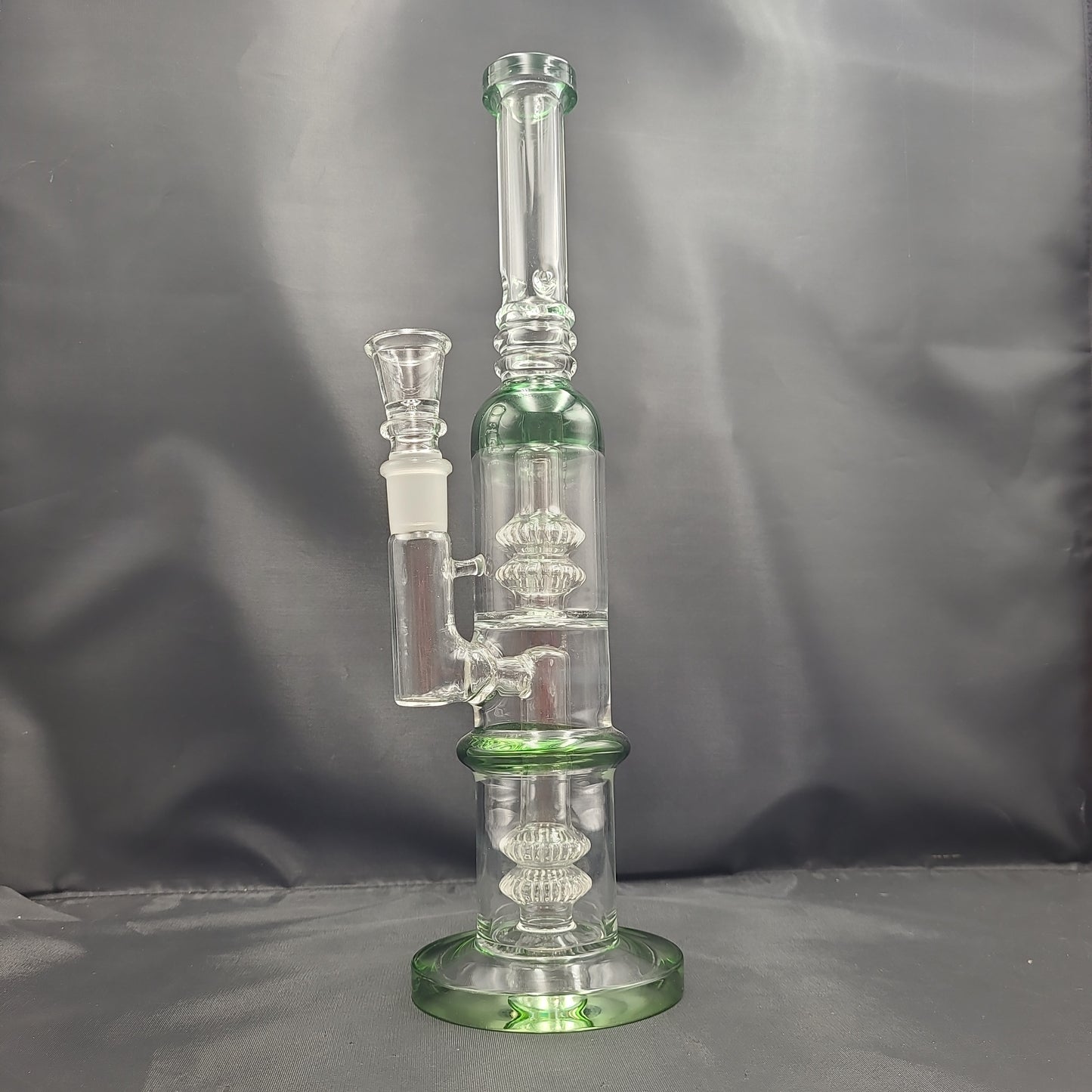 14" Double Slitted Ring Diffuser Perc Straight tube