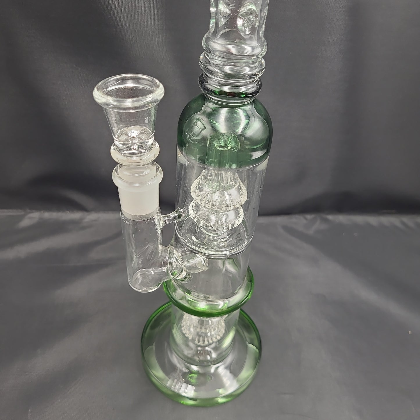 14" Double Slitted Ring Diffuser Perc Straight tube