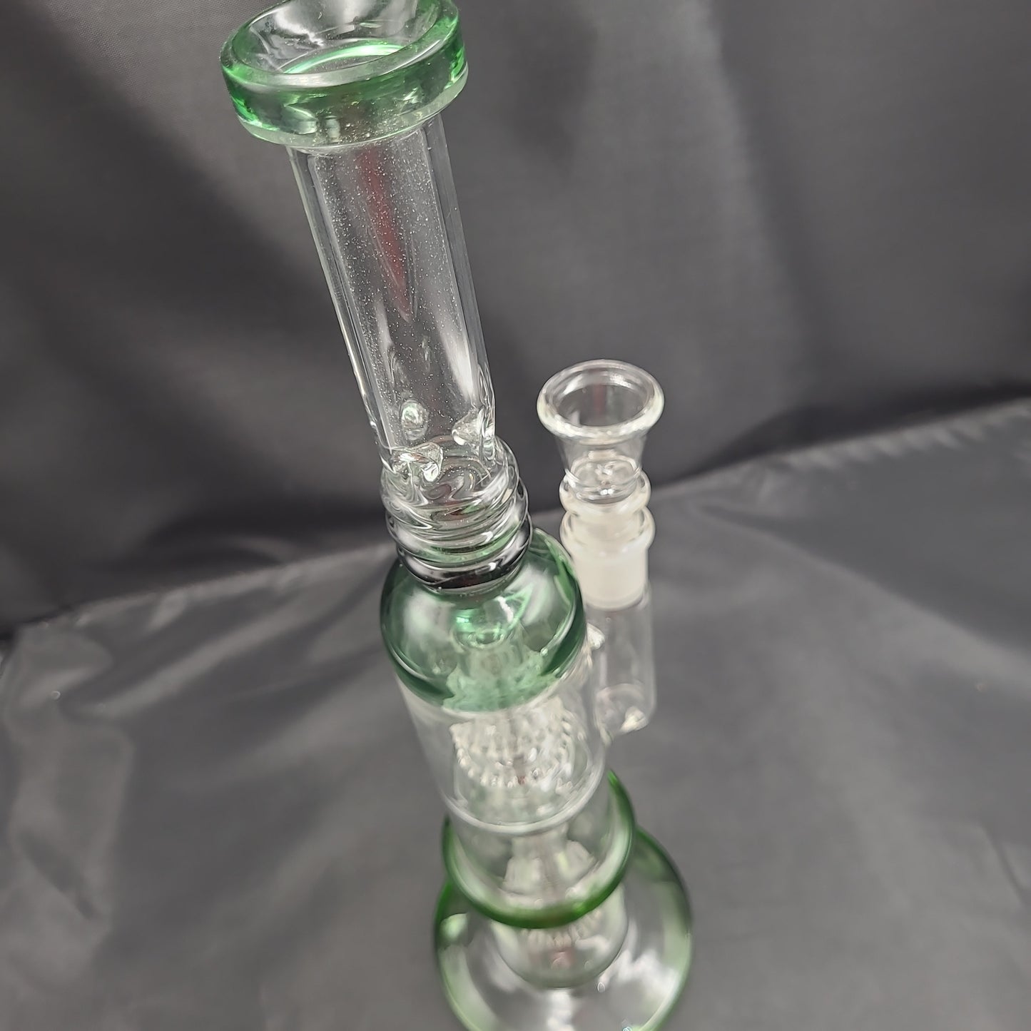 14" Double Slitted Ring Diffuser Perc Straight tube