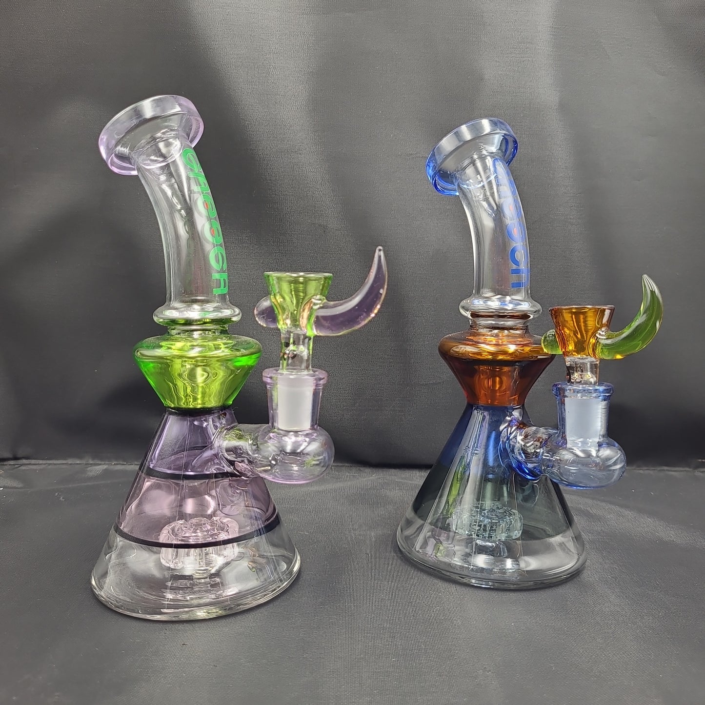 8" Cheech Glass Fancy Hourglass