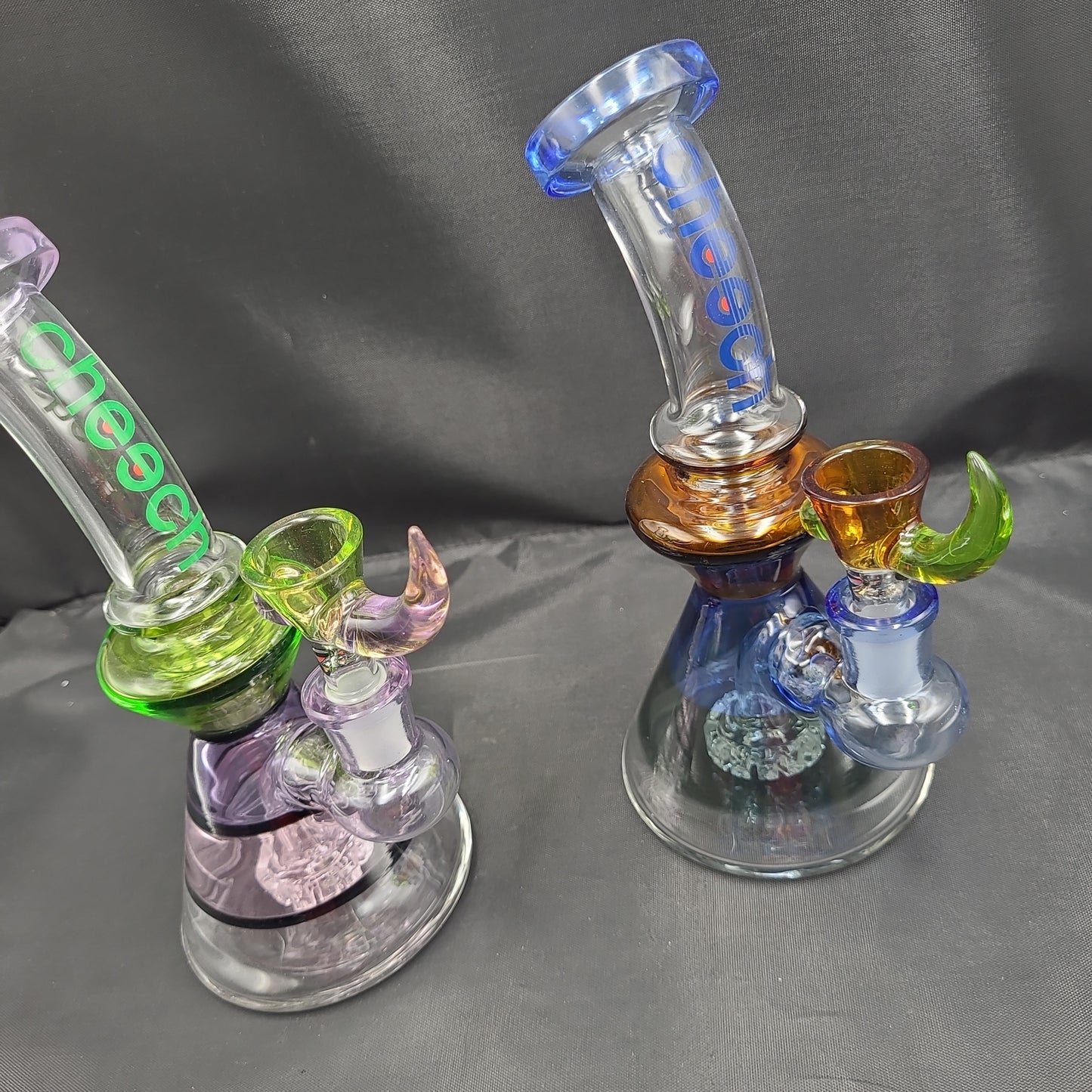 8" Cheech Glass Fancy Hourglass