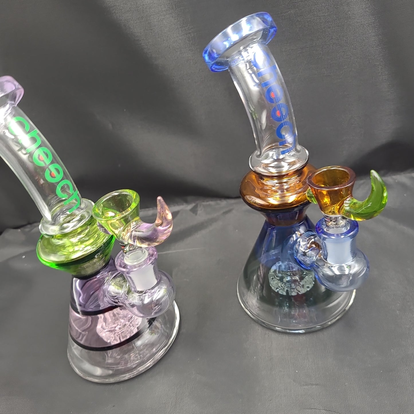 8" Cheech Glass Fancy Hourglass