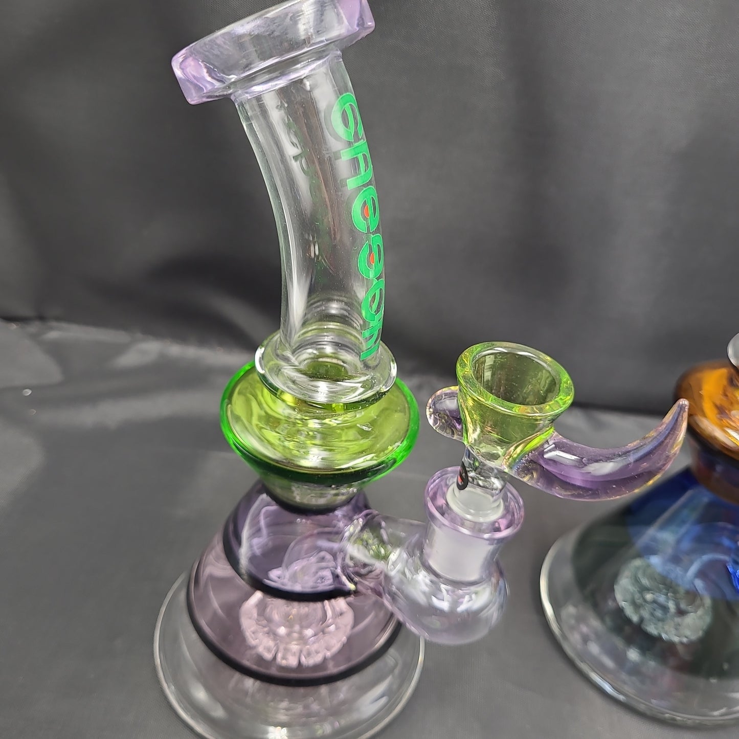 8" Cheech Glass Fancy Hourglass