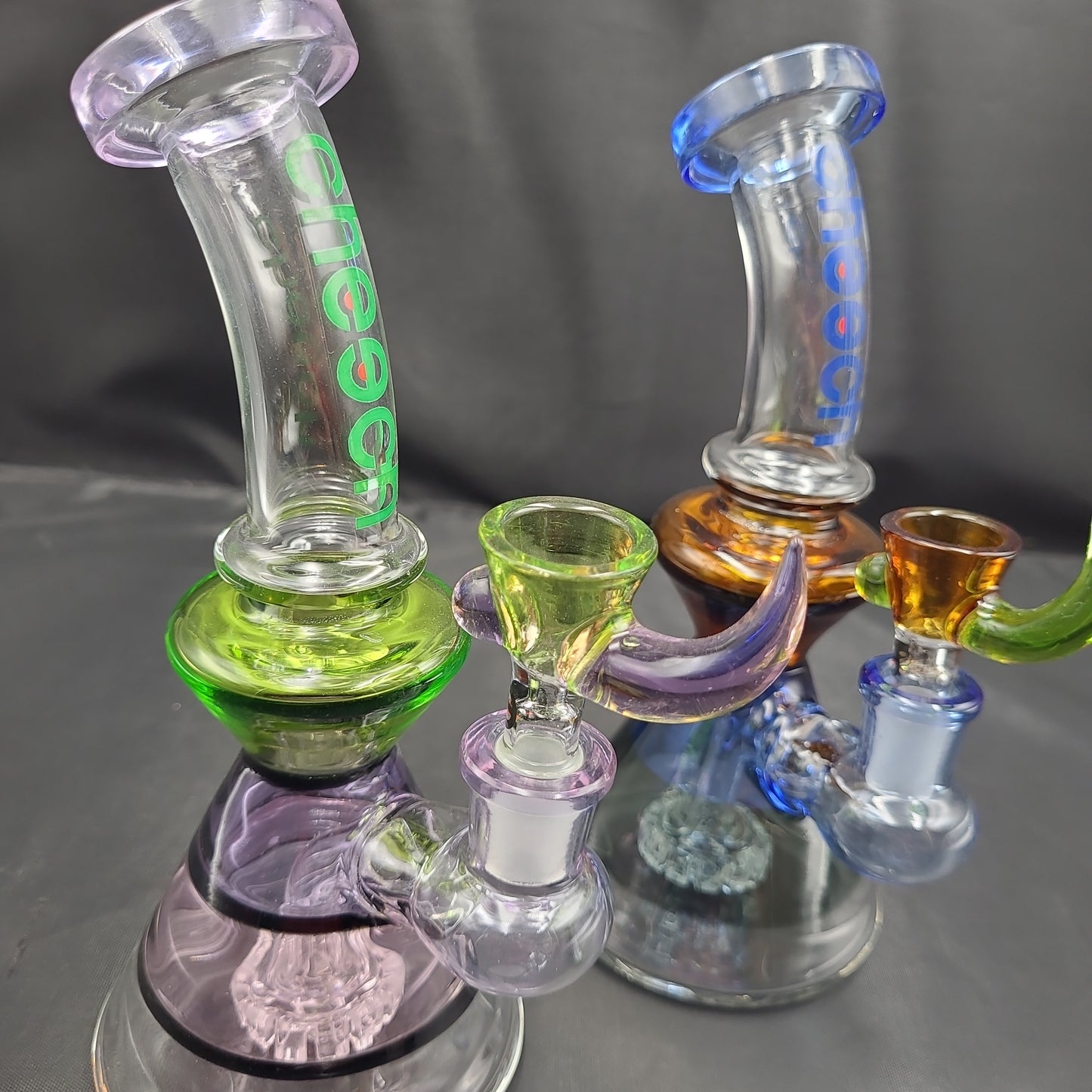 8" Cheech Glass Fancy Hourglass