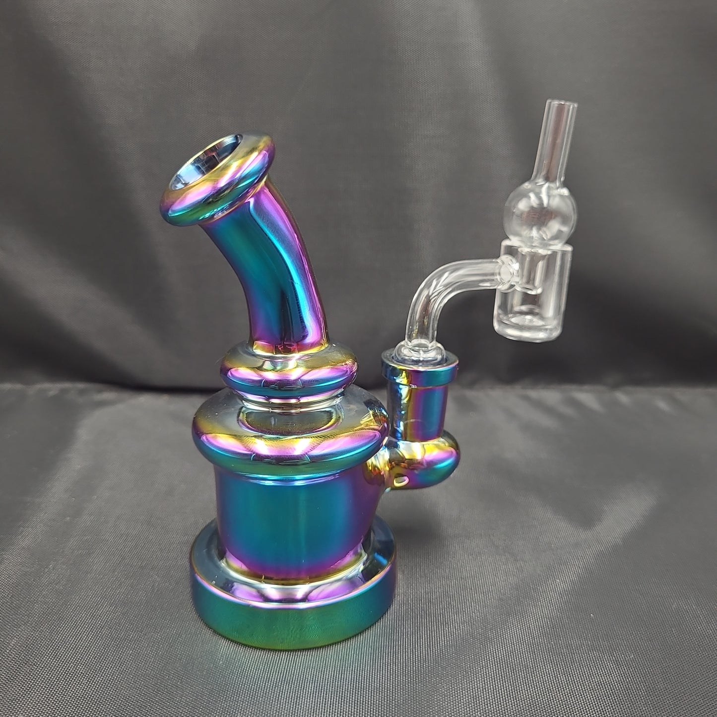 5.5" Multi Color Metallic waterpipe rig