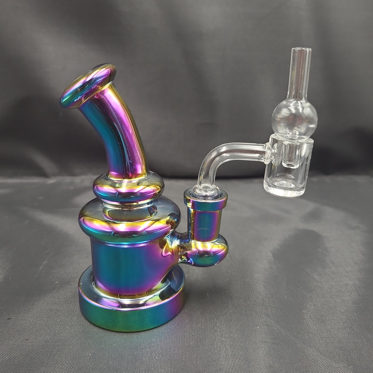 5.5" Multi Color Metallic waterpipe rig