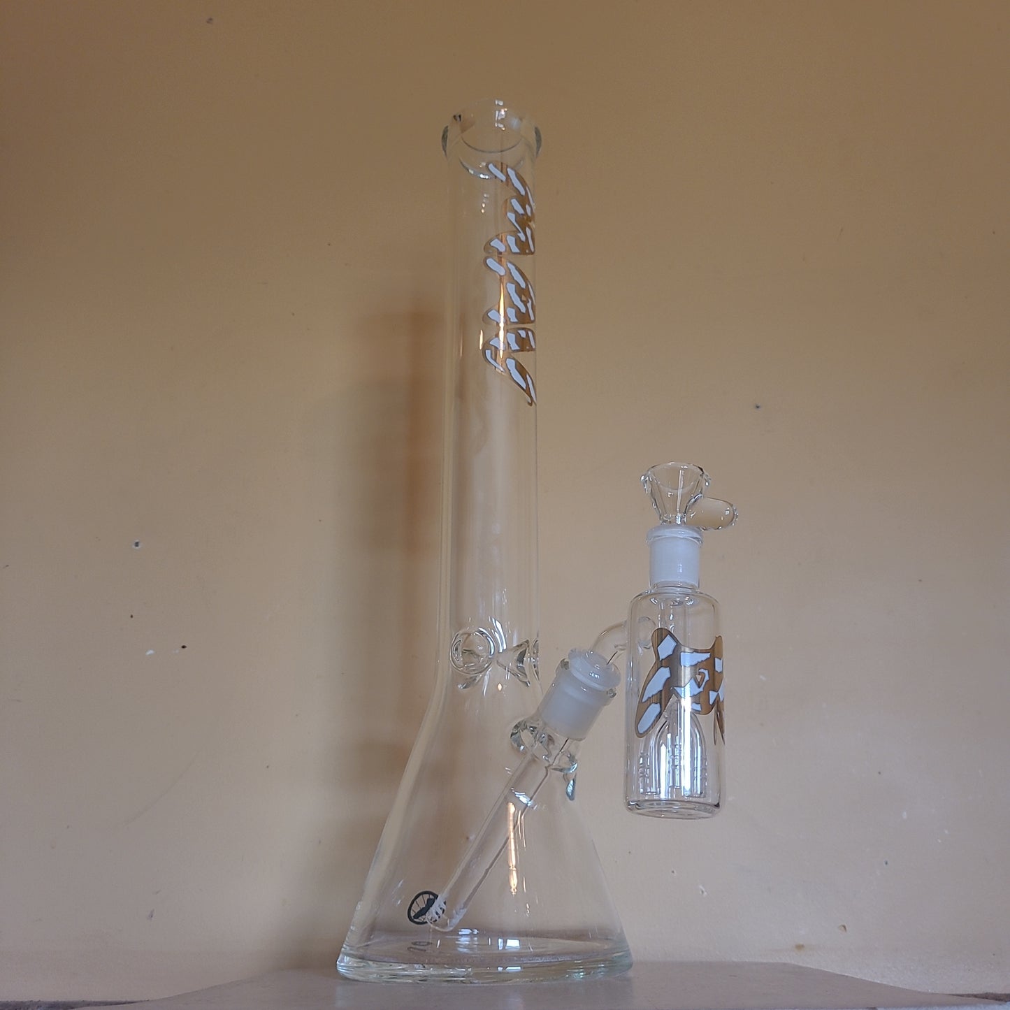 MAV GLASS 18" GOLD BEAKER + AC COMBO CALI STATE