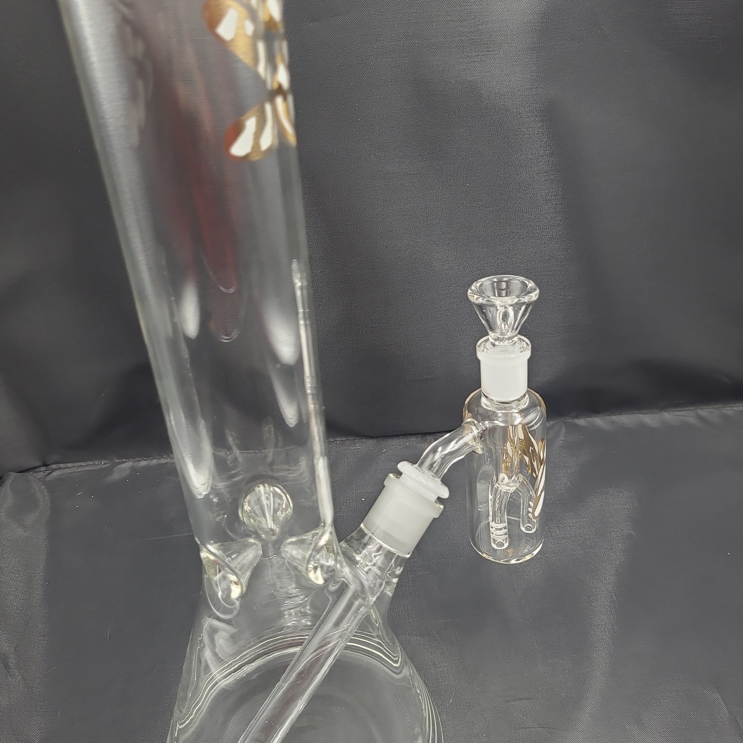 MAV GLASS 18" GOLD BEAKER + AC COMBO CALI STATE