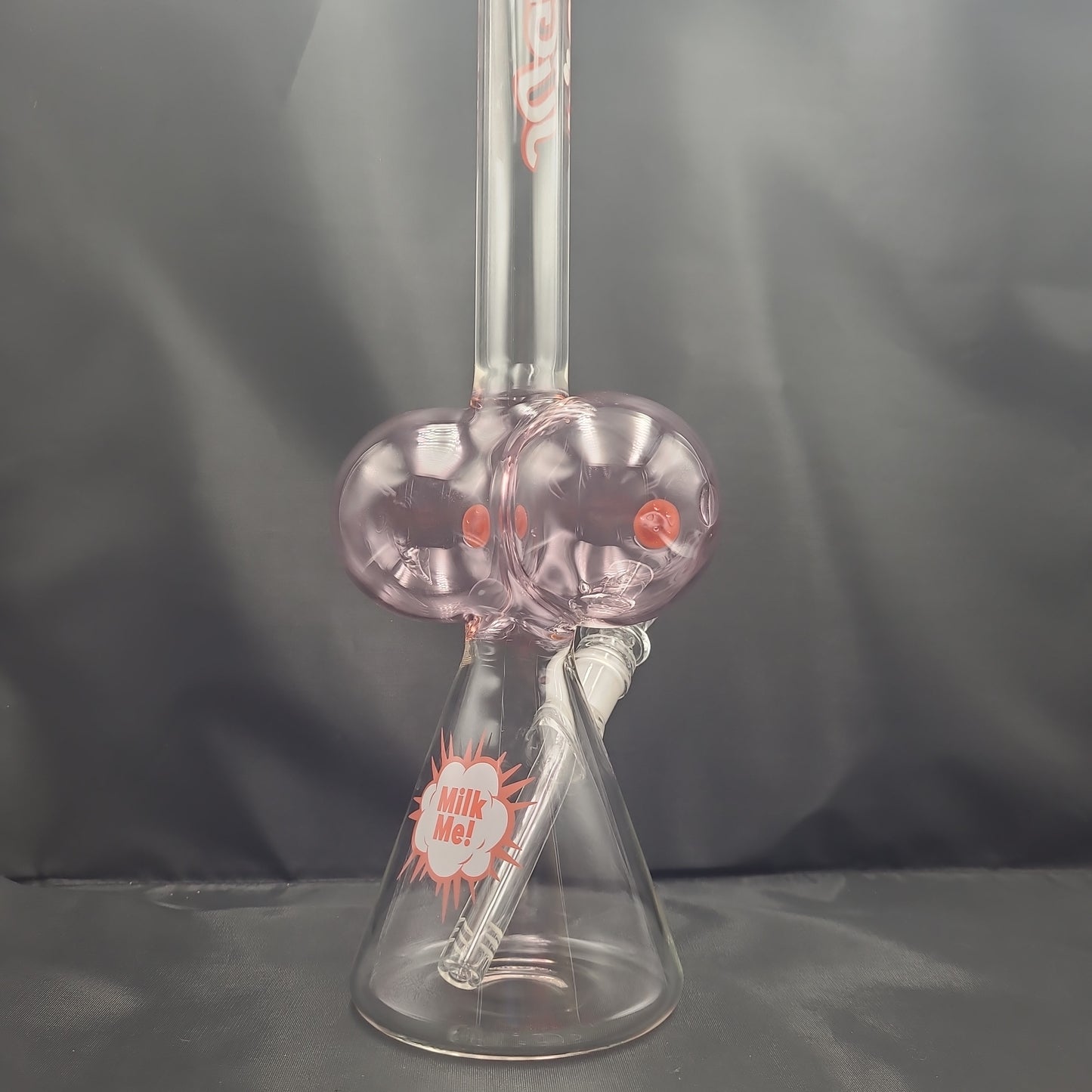 18" JUGZ BOOBY BEAKER BONG C CUP