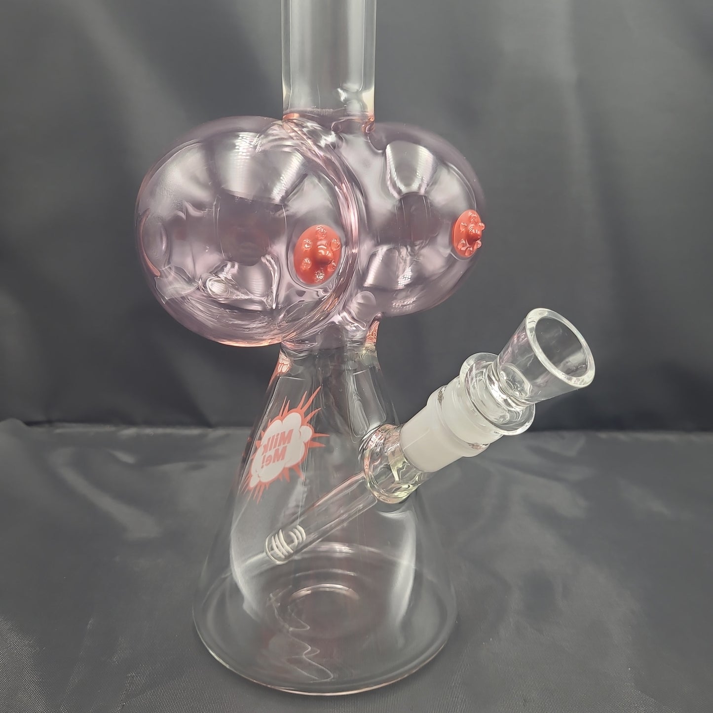 18" JUGZ BOOBY BEAKER BONG C CUP