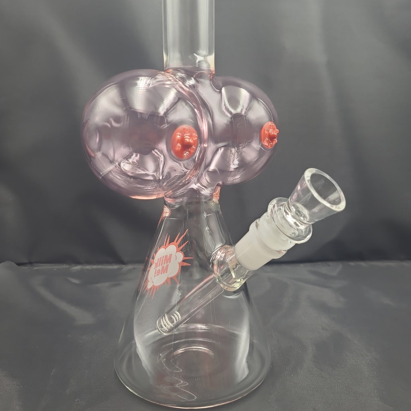 18" JUGZ BOOBY BEAKER BONG C CUP