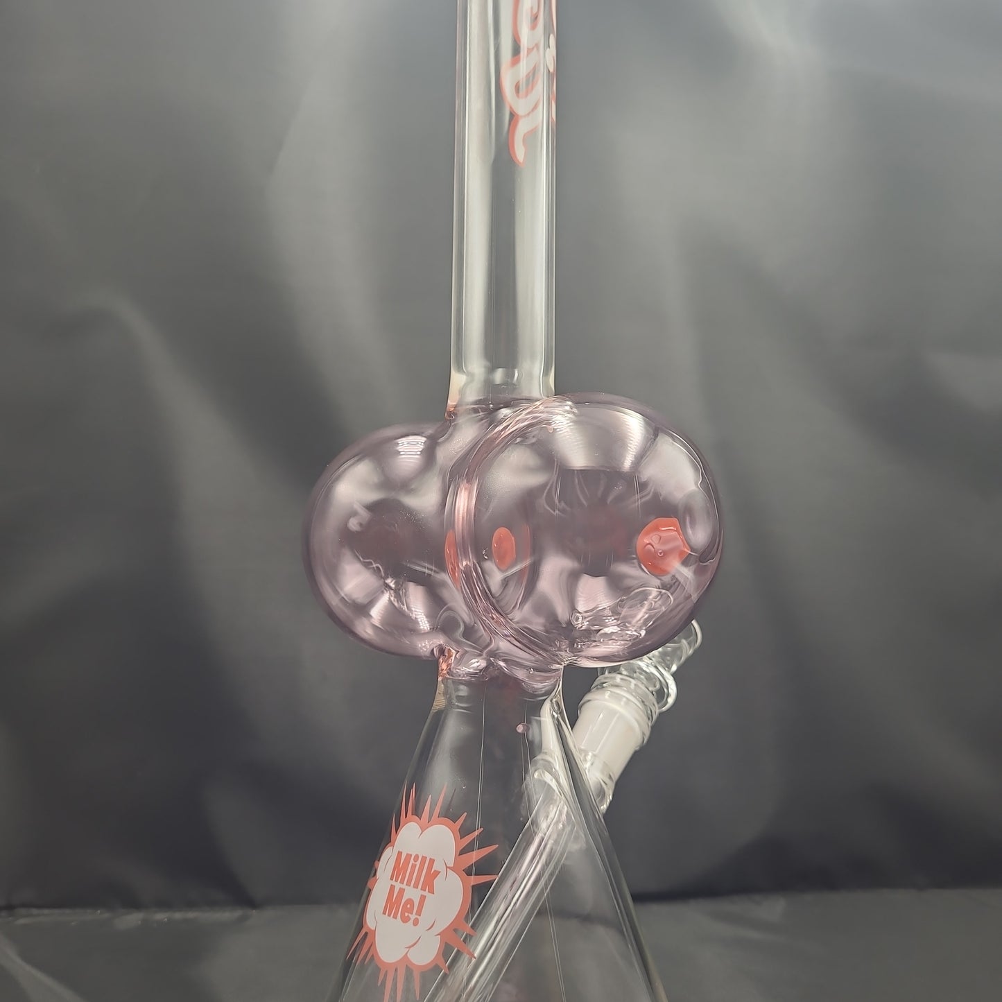 18" JUGZ BOOBY BEAKER BONG C CUP