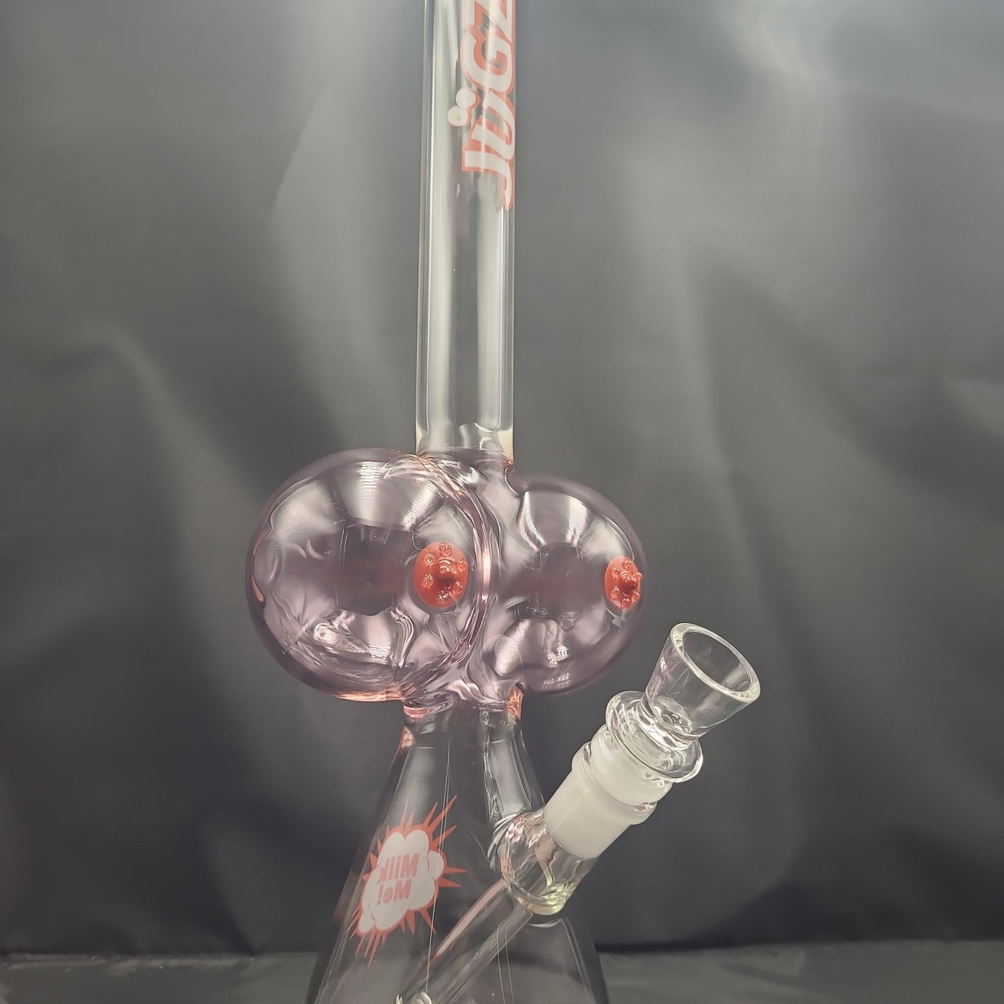 18" JUGZ BOOBY BEAKER BONG C CUP