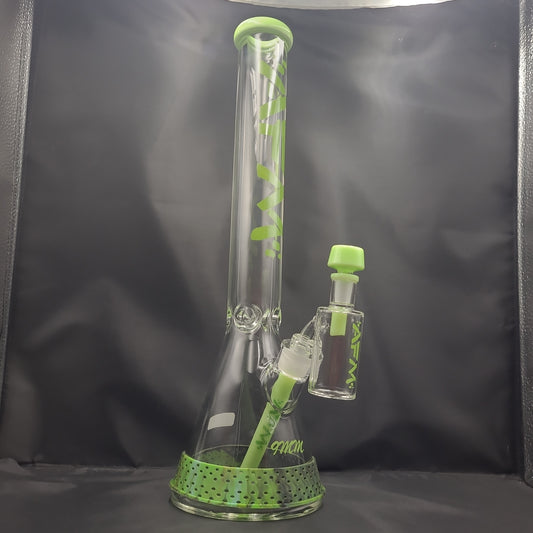 18" AFM Rubber Base Beaker w/ Matching Ashcatcher set