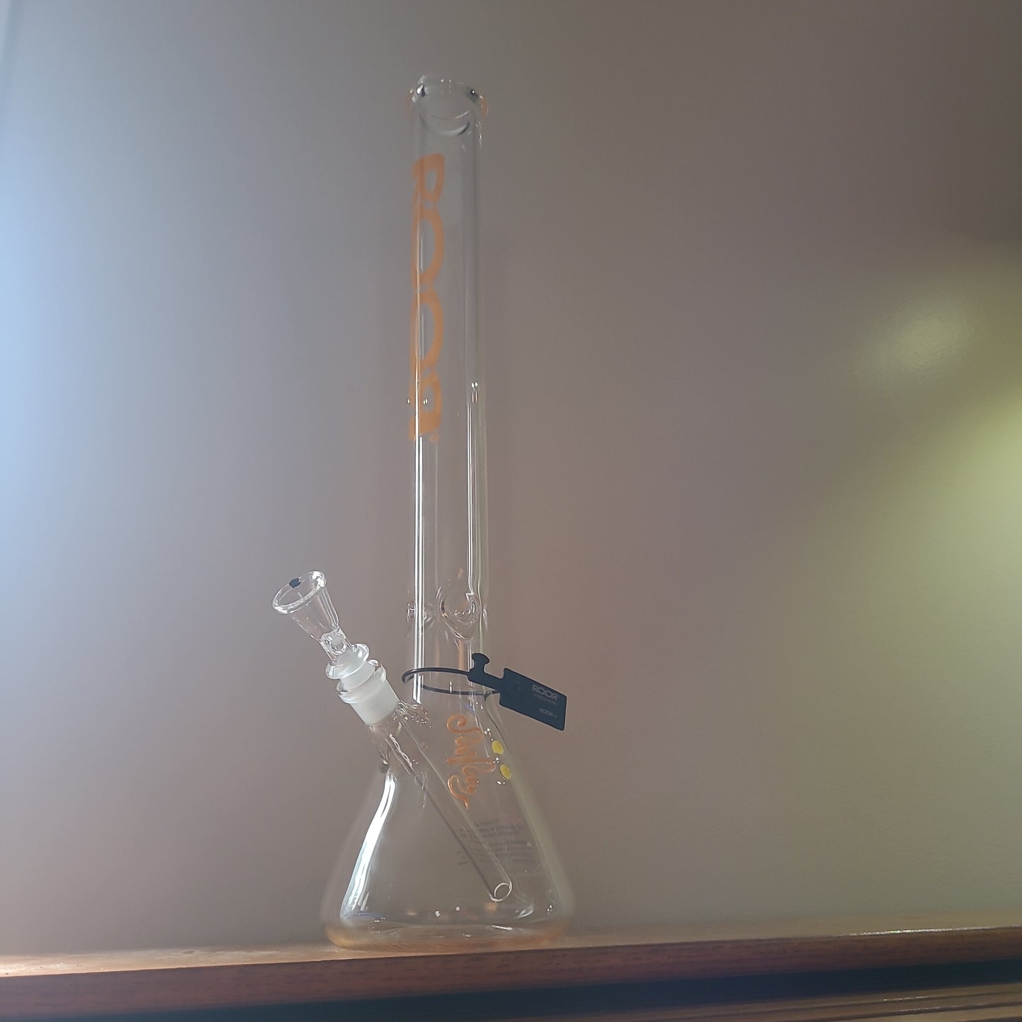 24" ROOR Classic Orange Beaker bong