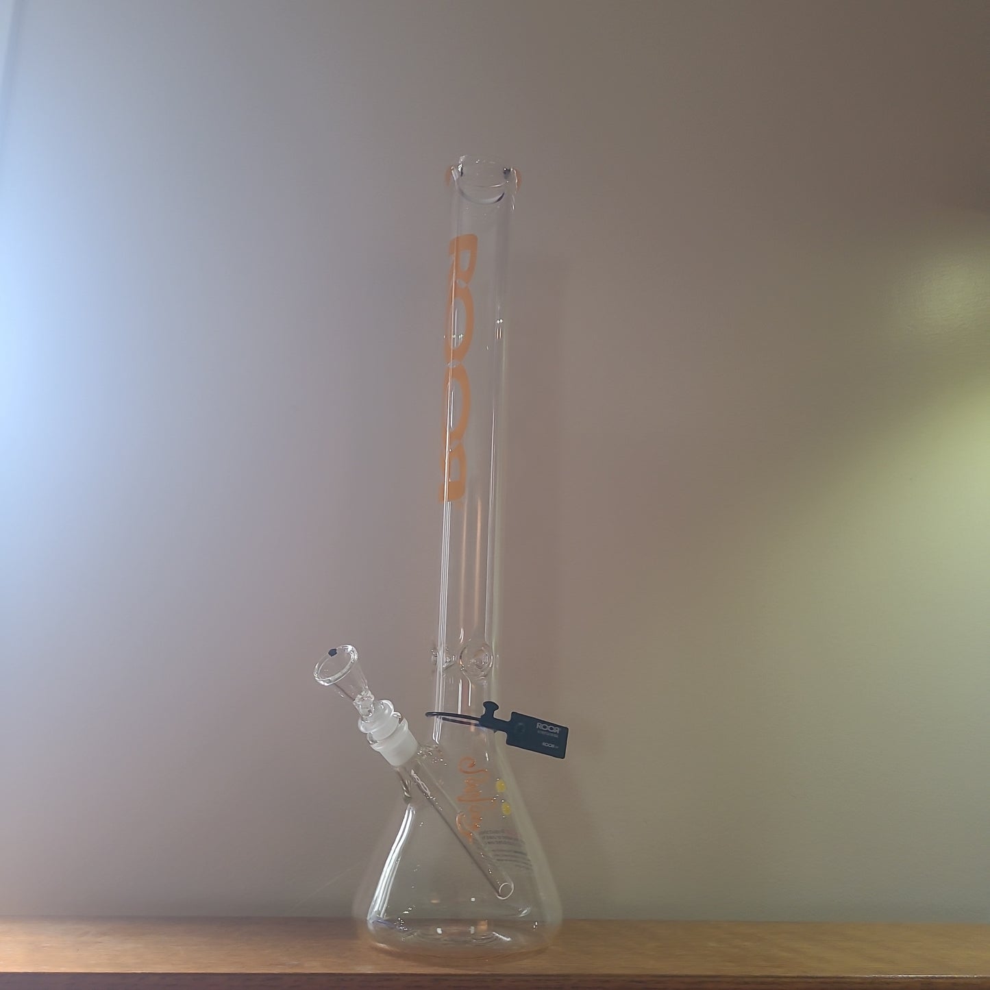 24" ROOR Classic Orange Beaker bong