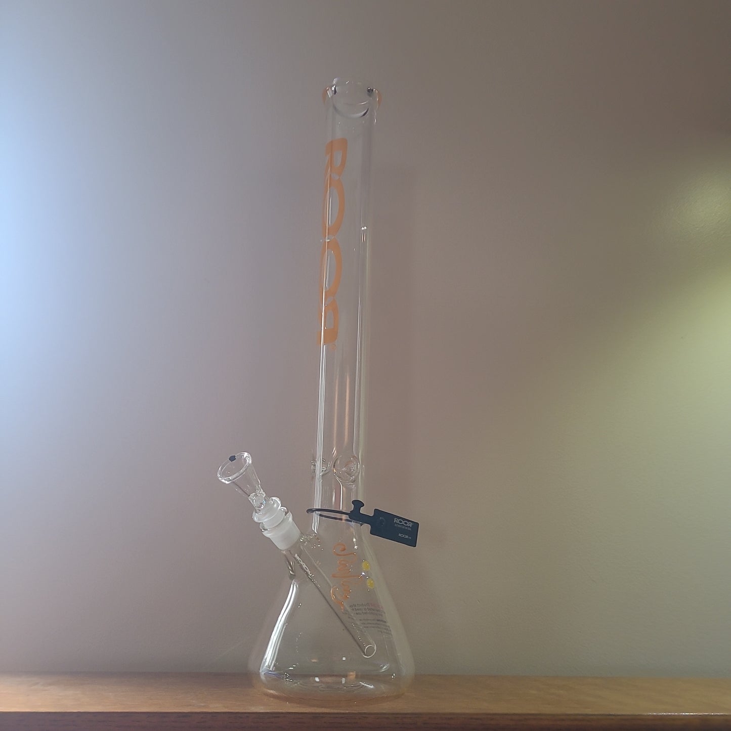 24" ROOR Classic Orange Beaker bong