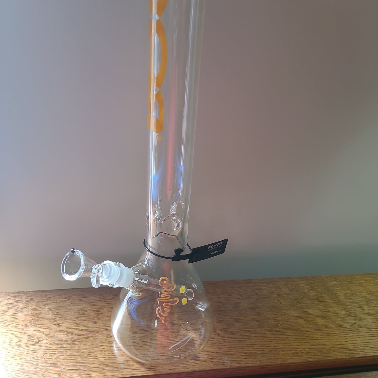 24" ROOR Classic Orange Beaker bong