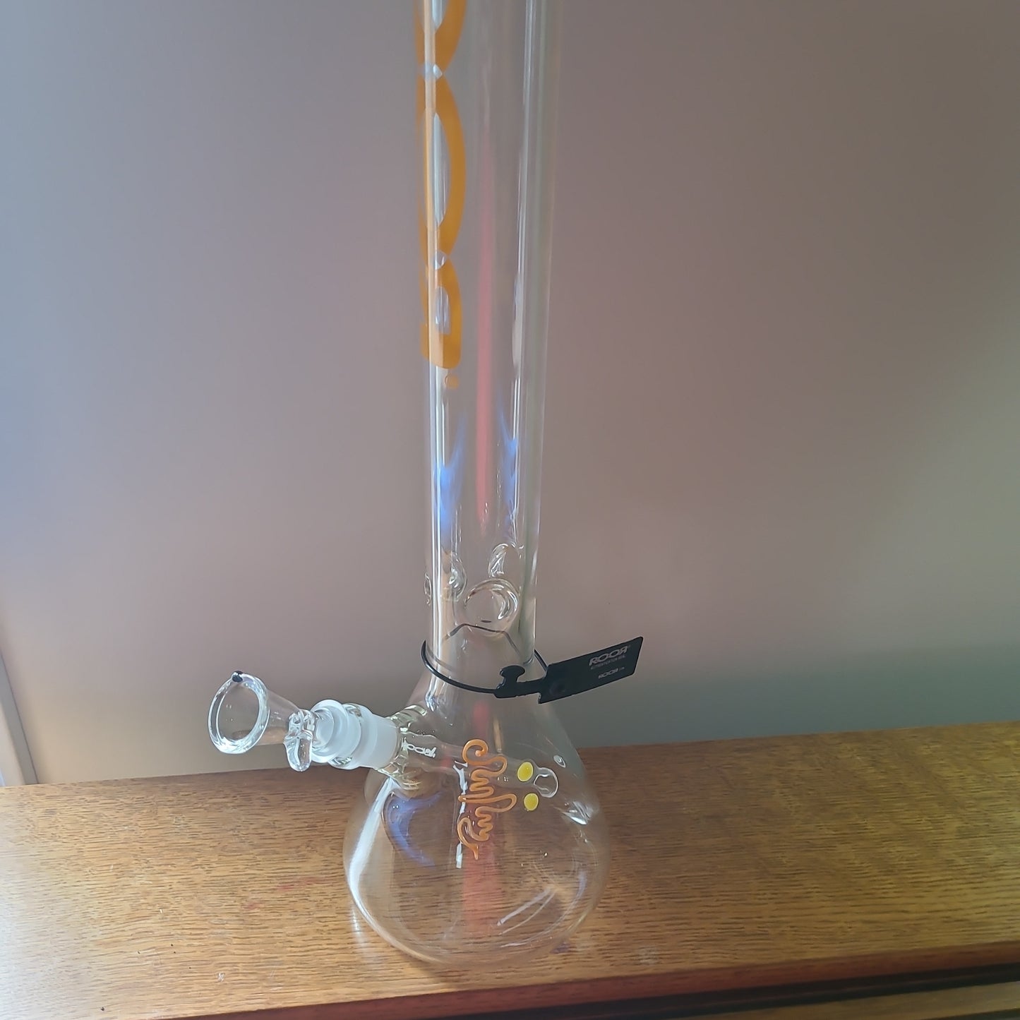 24" ROOR Classic Orange Beaker bong