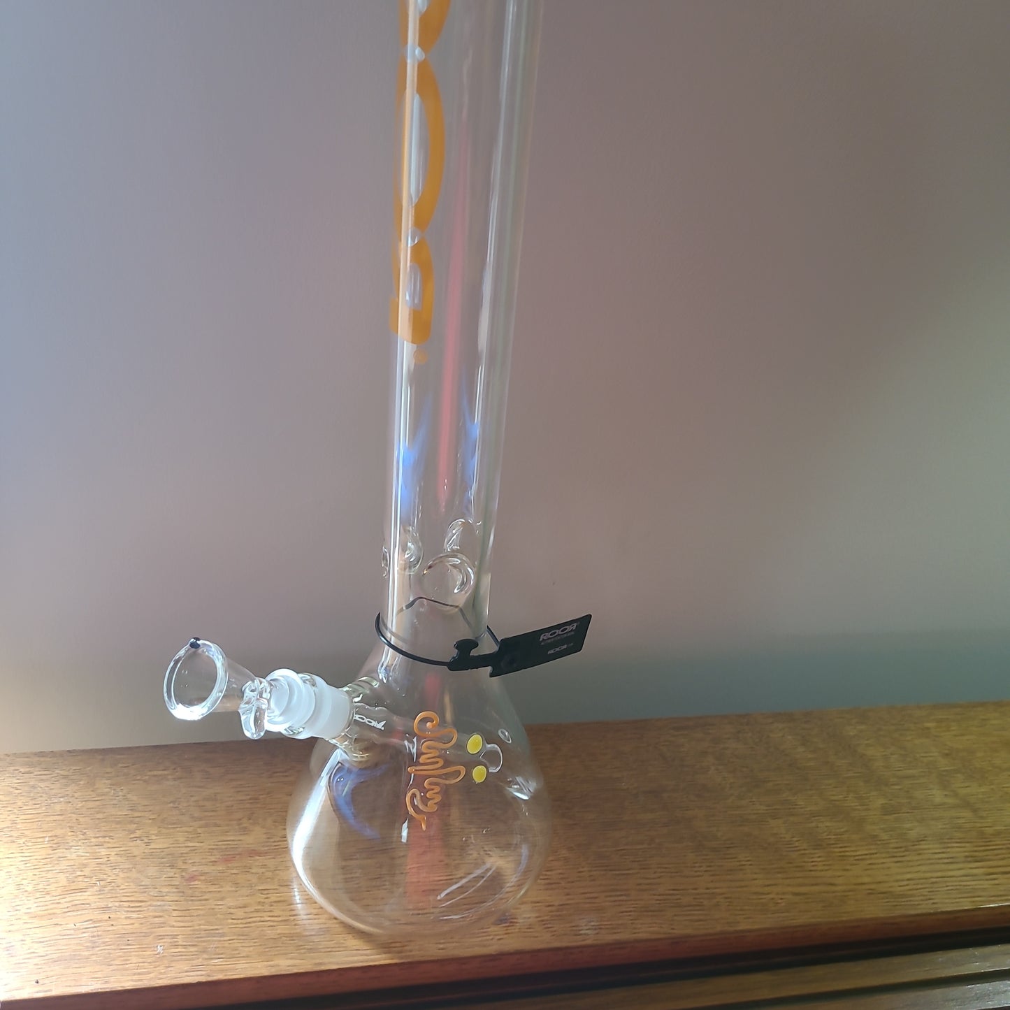 24" ROOR Classic Orange Beaker bong