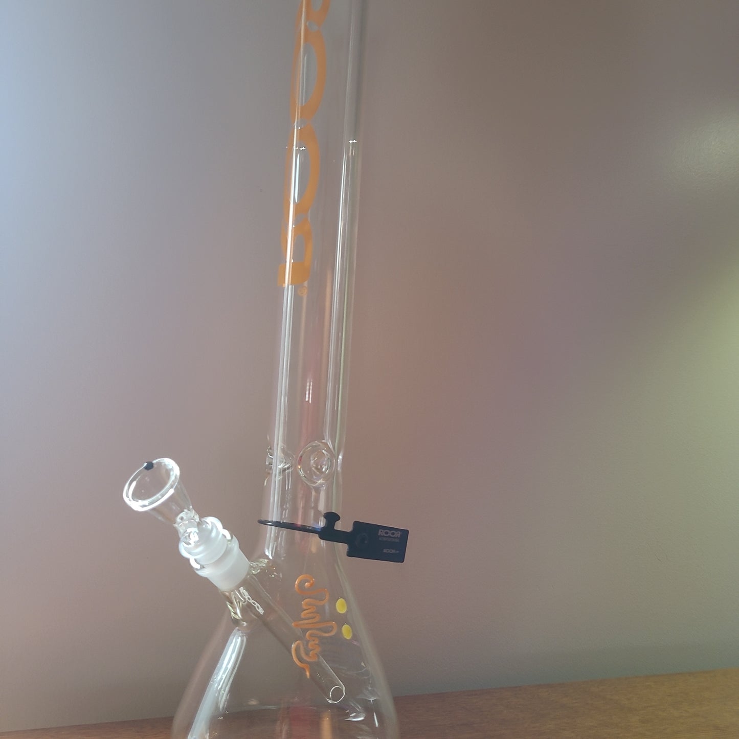 24" ROOR Classic Orange Beaker bong