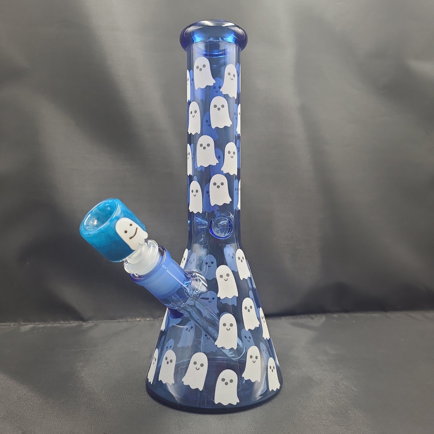 10" 3D Ghost Beaker Bong