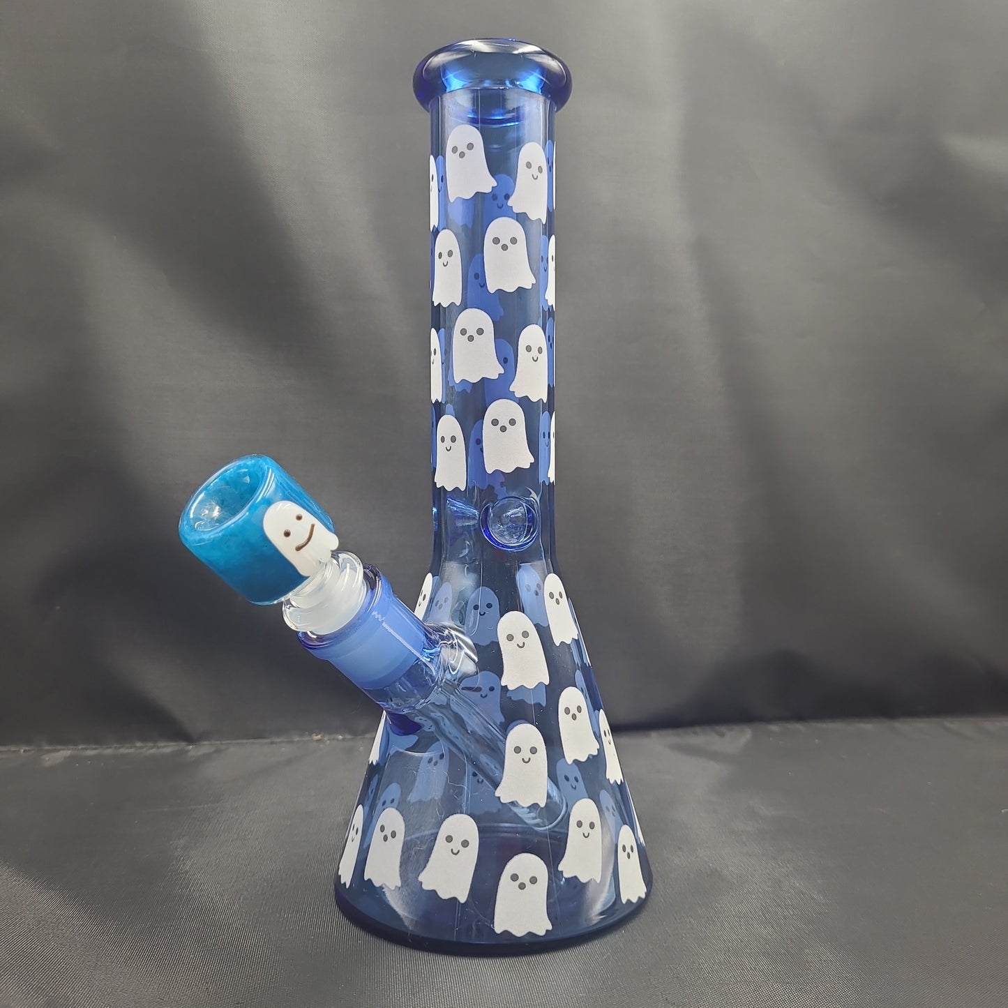 10" 3D Ghost Beaker Bong