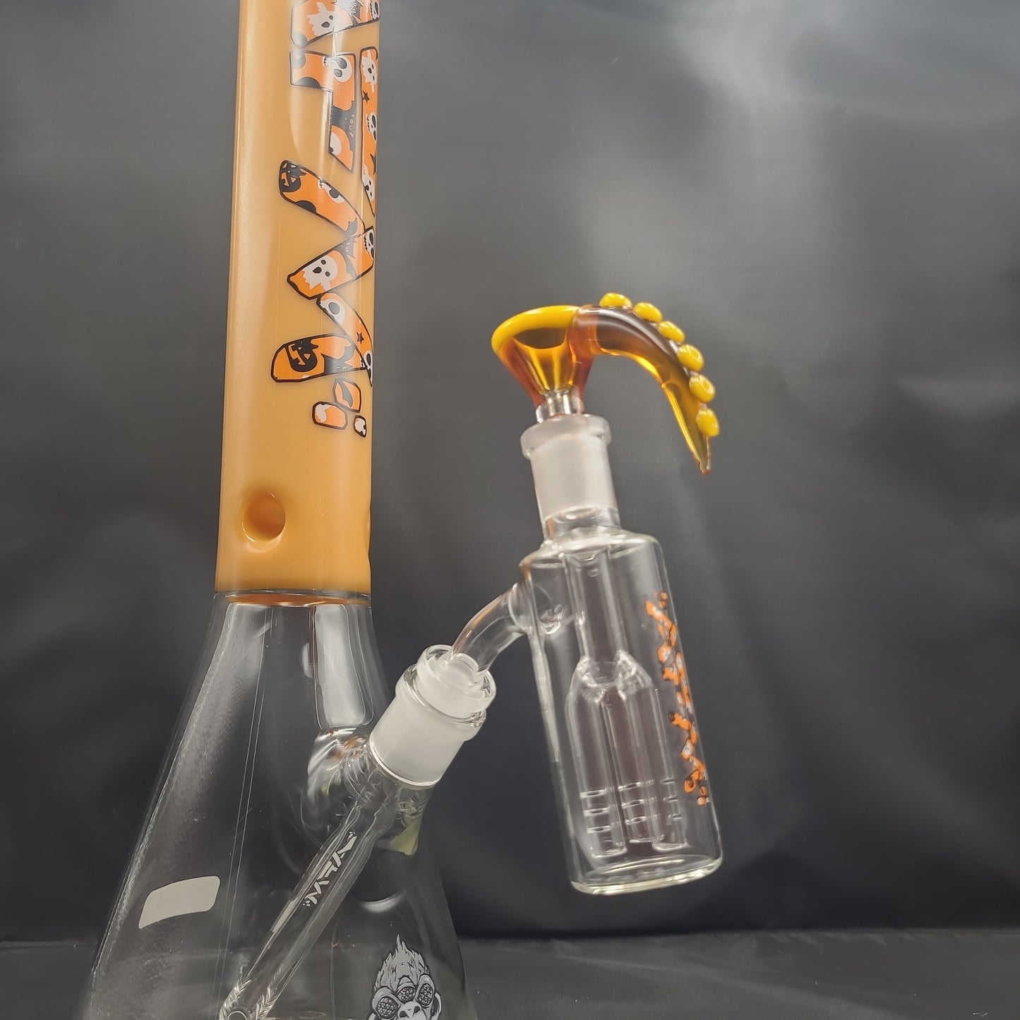 18" Spooky AFM Beaker w/ Matching Ash Catcher set