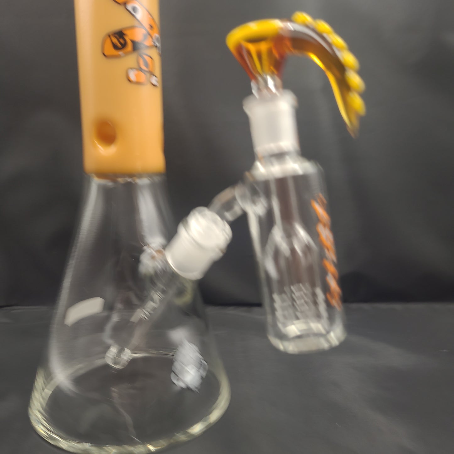 18" Spooky AFM Beaker w/ Matching Ash Catcher set