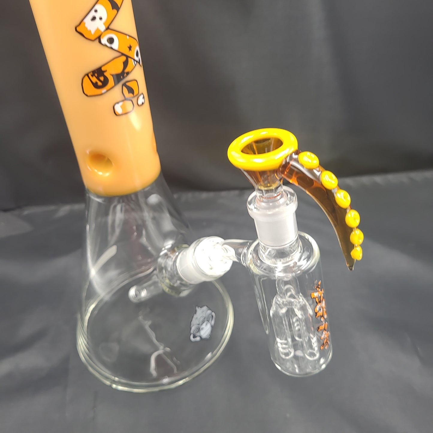 18" Spooky AFM Beaker w/ Matching Ash Catcher set