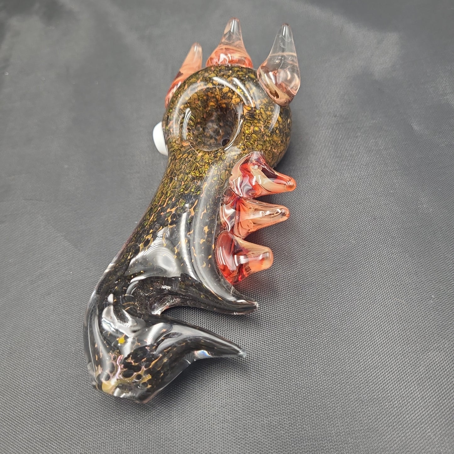 5" Firey Horn Claw Bowl Pipe