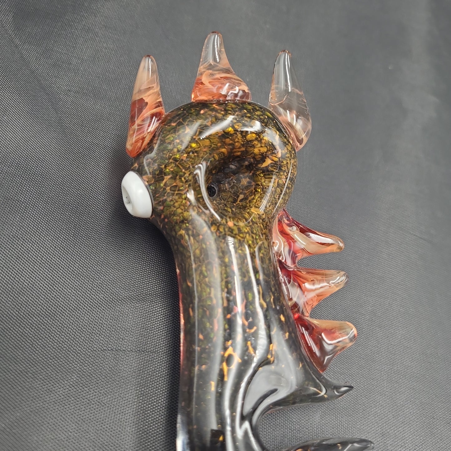 5" Firey Horn Claw Bowl Pipe