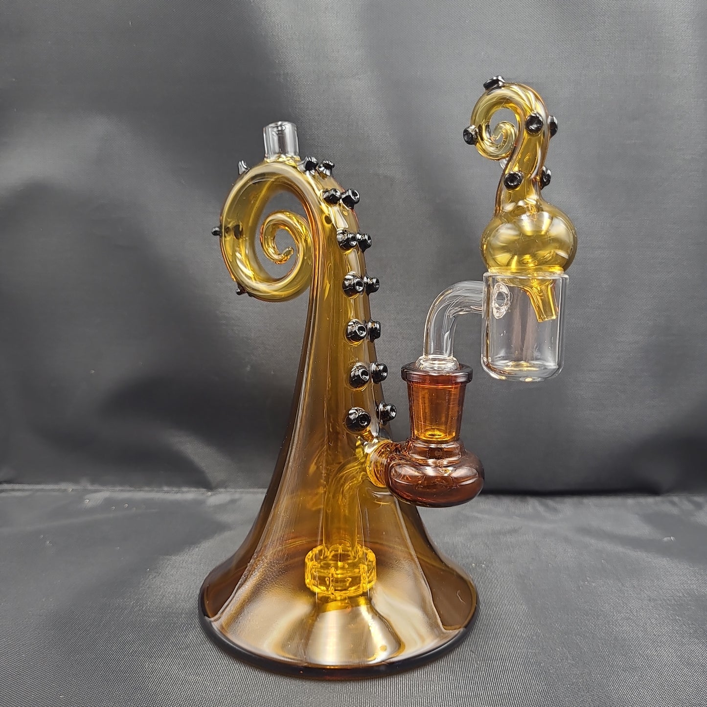 7" Octupus Dab Rig Bubble Cap set