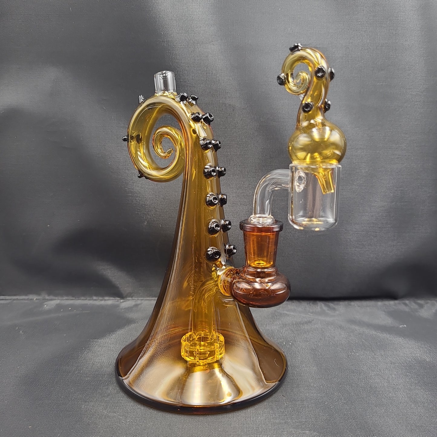 7" Octupus Dab Rig Bubble Cap set